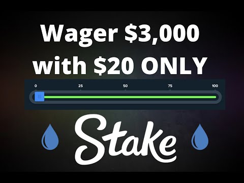 Best Wager Strategy Stake | Dice $3,000 with $20 Only! | Unlock Rains