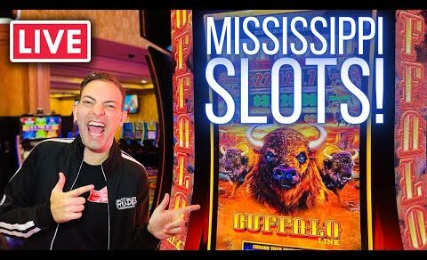 🔴 LIVE Slots in MISSISSIPPI 🦐🎰 Hollywood Gulf Coast Casino