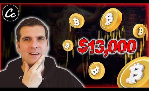 $13,000 BTC SOON?… Will Bitcoin CRASH in the coming days? BTC PRICE ANALYSIS – CRYPTO NEWS TODAY