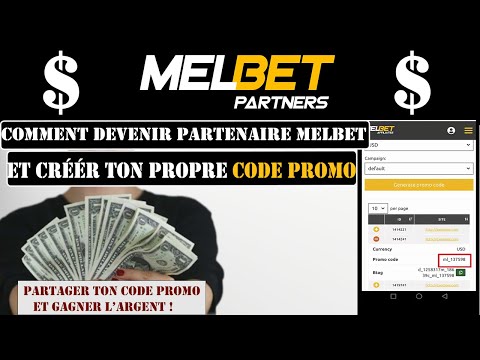 Comment créer un compte partenaire melbet ?