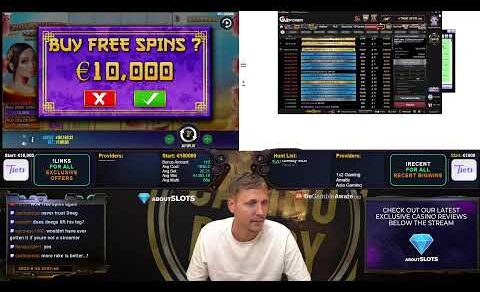 👽NOW: MEGA BONUS OPENING LIVE W CASINODADDY 👽 WWW.ABOUTSLOTS.COM FOR THE BEST BONUSES AND TURSTED