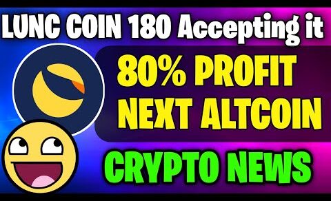 180 Accepting Lunc Coin As Payment Now🤑|| Crypto News Today || 80% Profit in Bear Market⚠️