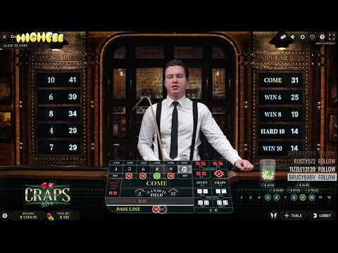 $1000 Profit! $600 Place 8 | 25+ Rolls! | Evolution Craps – Online Craps