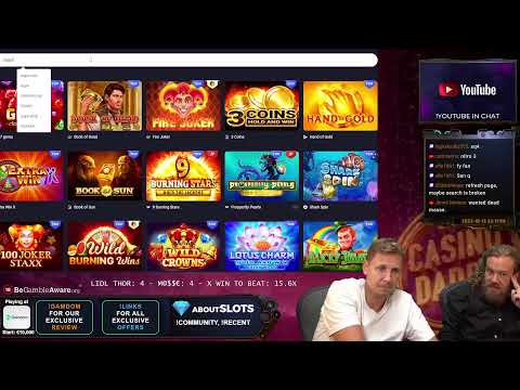 💸 LIVE CASINO SLOTS W CASINODADDY💸 ABOUTSLOTS.COM OR !LINKS FOR THE BEST DEPOSIT BONUSES