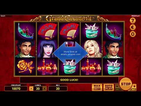 Grand Casanova video slot – Amatic and Amanet online Review