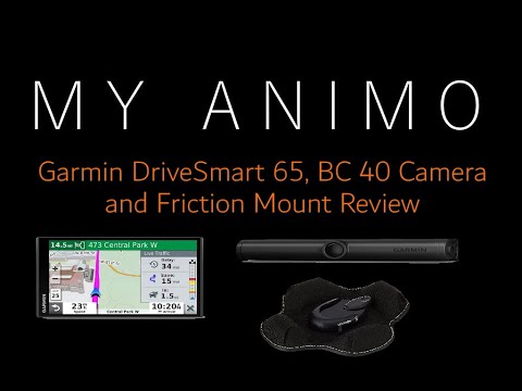 Garmin DriveSmart 65 – BC 40 Backup Camera Review – Friction Mount