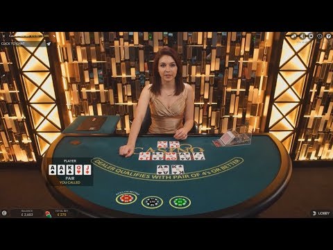 Casino Holdem Session Live Dealer £50 to £600 Hands