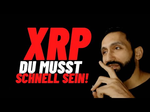 XRP wird einen RUN hinlegen, aber…