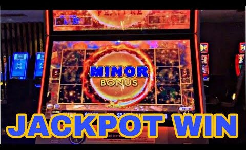 DRAGON LINK POKIES MINOR JACKPOT | SLOT MACHINE BONUS WIN YOUTUBE