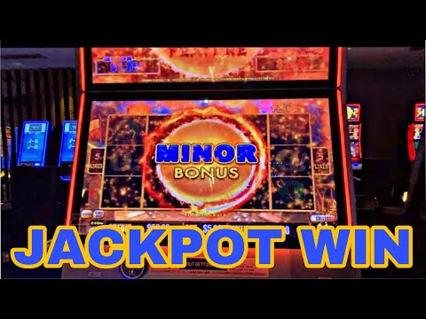 DRAGON LINK POKIES MINOR JACKPOT | SLOT MACHINE BONUS WIN YOUTUBE