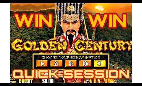 GOLDEN CENTURY DRAGON LINK WIN | SLOT MACHINE BONUS WIN YOUTUBE