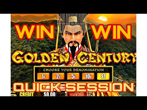 GOLDEN CENTURY DRAGON LINK WIN | SLOT MACHINE BONUS WIN YOUTUBE