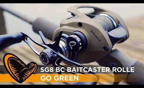 GO GREEN I SG8 BC Baitcaster Rolle I Alle Infos zur Baitcaster fürs Spinnangeln von Savage Gear