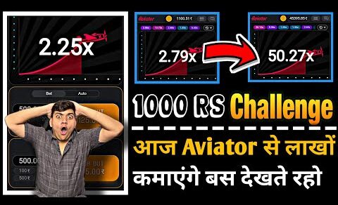 Aviator Live Challenge 😜 1000 Rs Challenge On Aviator| 1000 से इतना ज्यादा 😳| Aviatior Winning Trick