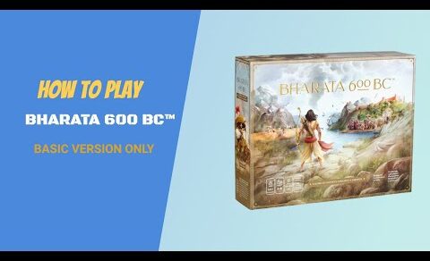 Bharata 600 BC Board Game – How to Play – Basic Version – Indian Board Games