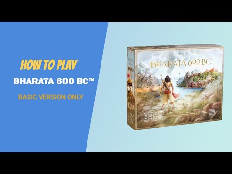 Bharata 600 BC Board Game – How to Play – Basic Version – Indian Board Games