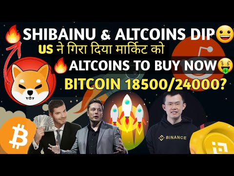 🔥portfolio गिरा पर ये मौका है खरीदने का 🚀| altcoins to buy now? Dip buying | crypto | shibainu