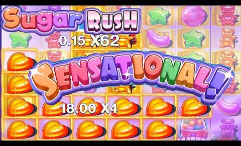 HUGE LINE HIT SUGAR RUSH BONUS BIG WIN STAKE US