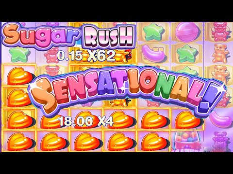 HUGE LINE HIT SUGAR RUSH BONUS BIG WIN STAKE US