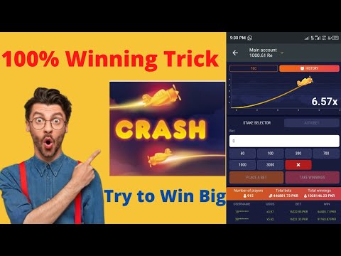 Crash Game Winning Trick in 1xbet |Crash Game 100% Winning Trick i| How to Play Crash Game| 2022 |