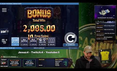 💸 LIVE CASINO SLOTS W CASINODADDY💸 !WD2  – €2000 PRIZEPOOL!