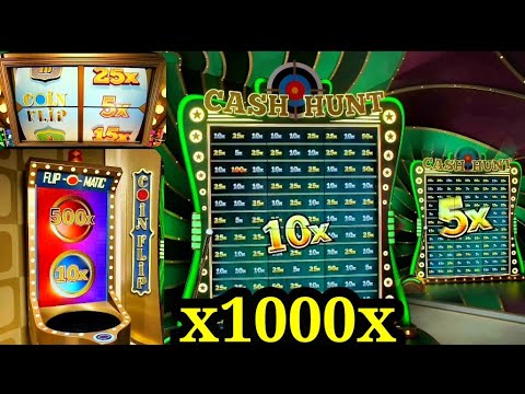 Omg..!! 1000X Cash Hunt | 500X Coinflip | 500X Cash Hunt | Todays All Bigwin | Topslot Win……