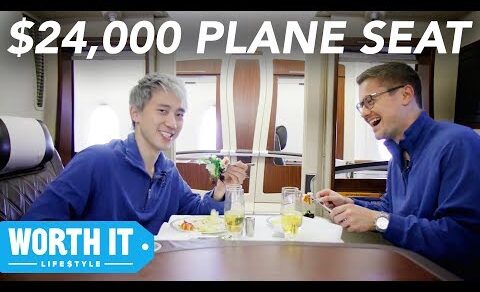 $139 Plane Seat Vs. $24,000 Plane Seat