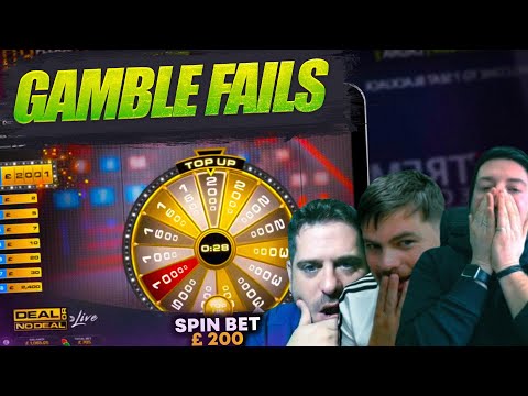 LIVE STREAM GAMBLING FAILS! 😂