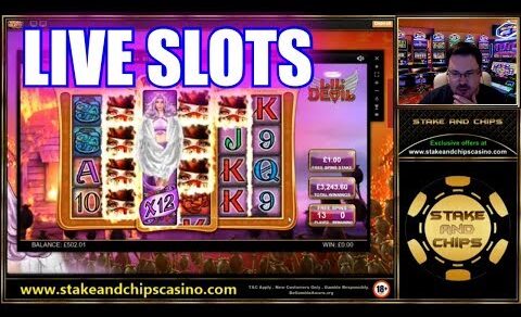 CASINO SLOTS LIVE – LOADS OF BONUS – Big Wins Stake and chips gambling