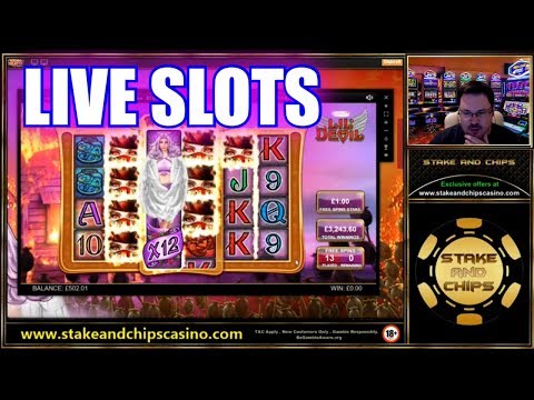 CASINO SLOTS LIVE – LOADS OF BONUS – Big Wins Stake and chips gambling