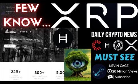 DO YOU KNOW? Ripple XRP 🌊 HEDERA HBAR & CASPER CSPR 💥 CRYPTO NEWS 💲 WATCH ALL✔️