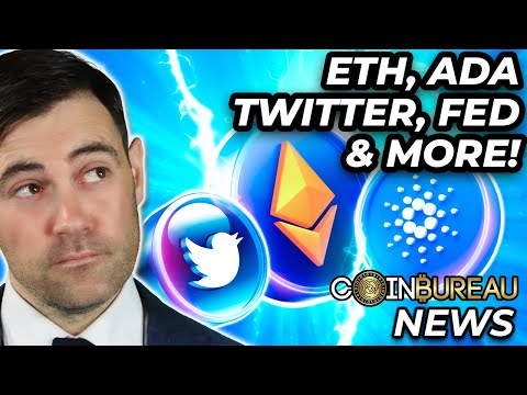 Crypto News: ETH, ADA, Twitter, Jackson Hole, BlackRock & More!