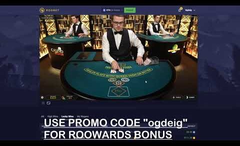 Roobet Live Casino | 12 Different Games | Huge Bitcoin Casino Payouts