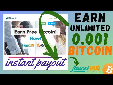 Bitcohitz Review Earn Free Bitcoin Instant Withdrawal with Payment Proof