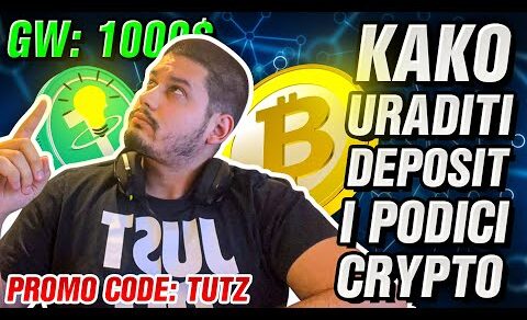 Tutorial kako uraditi deposit i podici crypto * BetFury Crypto Casino* #bitcoin  #usdt #casino