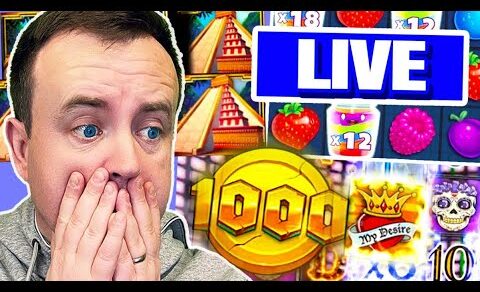 ONLINE CASINO SLOTS!! 🔴 AND ITS LIVE!!