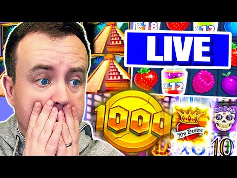 ONLINE CASINO SLOTS!! 🔴 AND ITS LIVE!!