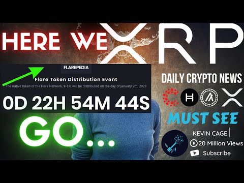 HERE WE GO! Ripple XRP PRICE 🌊 FLR FLARE NETWORK 💥 CRYPTO NEWS 💲ARE YOU READY?✔️