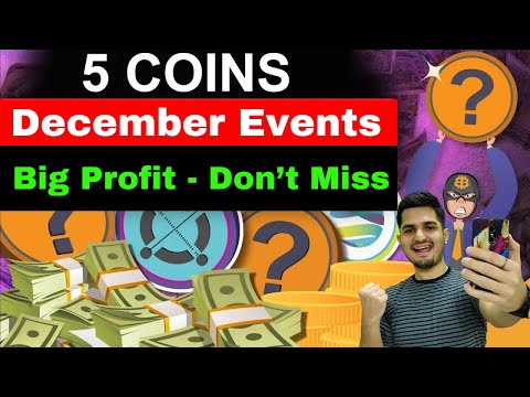 Top 5 Coins for December – Biggest Profit 🔥 Bitcoin Bullish Pump 🚀 Crypto News Today