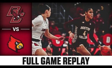 Boston College vs. Louisville Full Game Replay | 2022-23 ACC Women’s Basketball