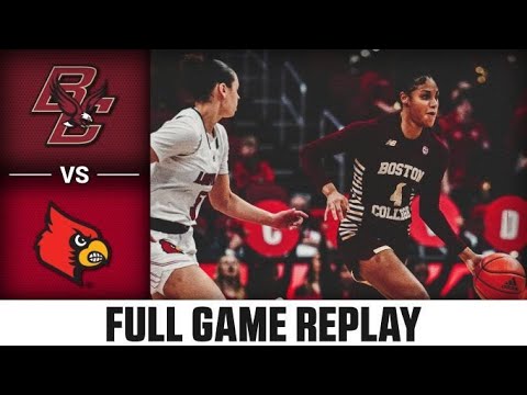 Boston College vs. Louisville Full Game Replay | 2022-23 ACC Women’s Basketball