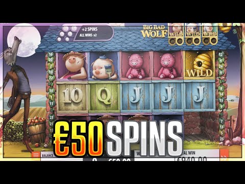 BIG BAD WOLF €50 SPINS!