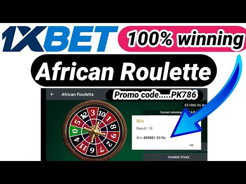 African Roulette 3 lakhs 😱 winning trick 2022 || 1xbet games tricks to win