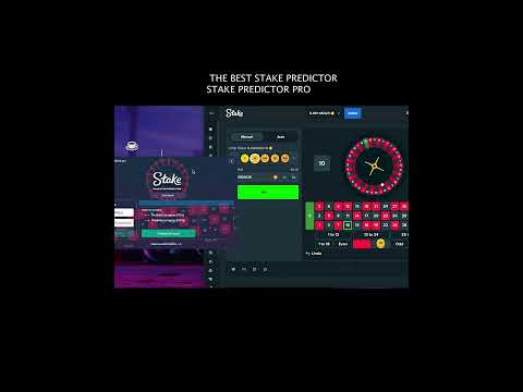 I HACKED ROULETTE at STAKE CASINO 😱 Stake Roulette Predictor Bot, Stake Prediction Bot. #shorts