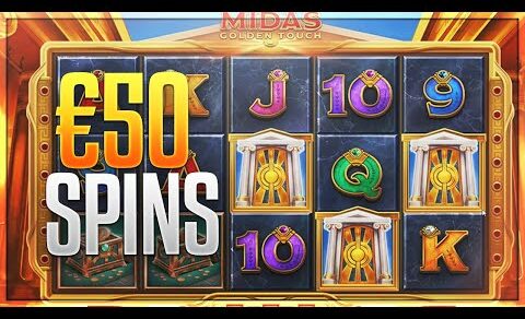 MIDAS GOLDEN TOUCH €50 SPINS!