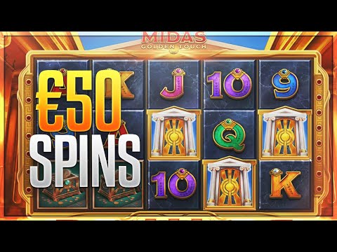 MIDAS GOLDEN TOUCH €50 SPINS!