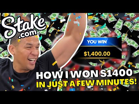 Stake.com Promo Code: Stake Roulette Strategy (How I Won 1400 In A Few Minutes $1400)