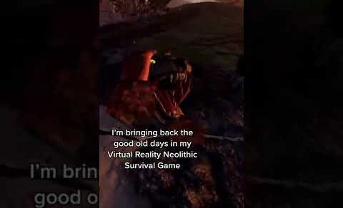 Bringing back 10,000 BC in Virtual Reality! #pcgaming #gamedevelopment