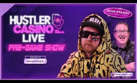 Hustler Casino Live PRE-GAME SHOW w/ RaverPoker & Norman Chad on the HCL Weekly Recap