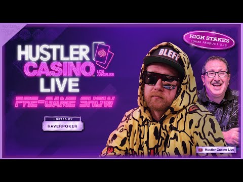 Hustler Casino Live PRE-GAME SHOW w/ RaverPoker & Norman Chad on the HCL Weekly Recap